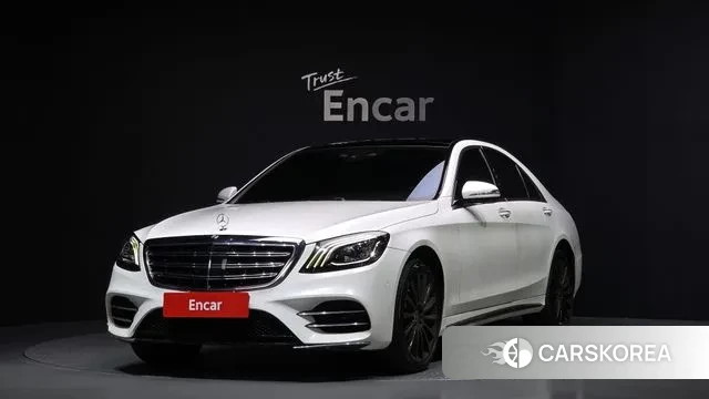 Mercedes-Benz S-Class W222 2018 Белый из Кореи