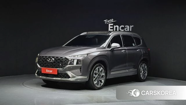 Hyundai The New Santa Fe 2021 Серый из Кореи