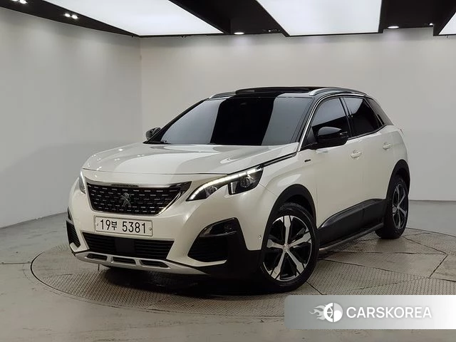 Peugeot 3008 second generation 2019 Белый из Кореи
