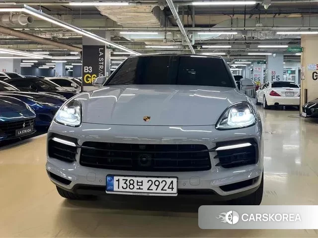 Porsche Cayenne (PO536) 2022 Серебряный из Кореи