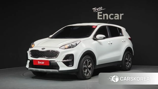 Kia Sportage The Bold 2021 Белый из Кореи