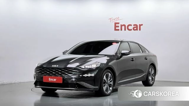 Kia K8 Hybrid 2024 Серый из Кореи