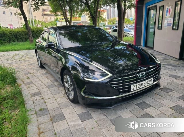Hyundai Sonata (DN8) 2021 Черный из Кореи