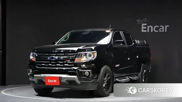 Chevrolet (GM Daewoo) Real New Colorado 2021 Черный из Кореи