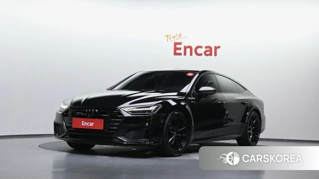 Audi A7 (4K) 2021 Черный из Кореи