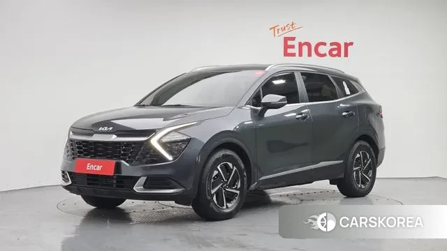 Kia Sportage 5th Generation Hybrid 2024 Небесно-голубой из Кореи