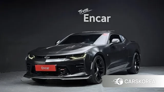 Chevrolet (GM Daewoo) All New Camaro 2018 Черный из Кореи
