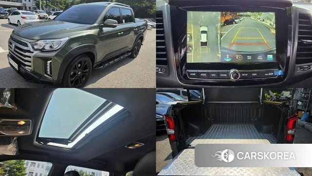 Ssangyong The New Rexton Sport 2022 Светло-зеленый из Кореи