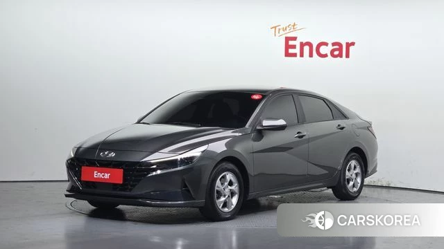 Hyundai Avante (CN7) 2021 Серый из Кореи