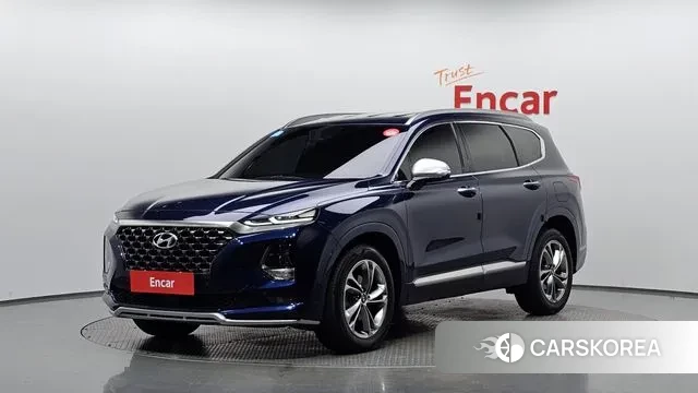 Hyundai Santa Fe TM 2018 Синий из Кореи
