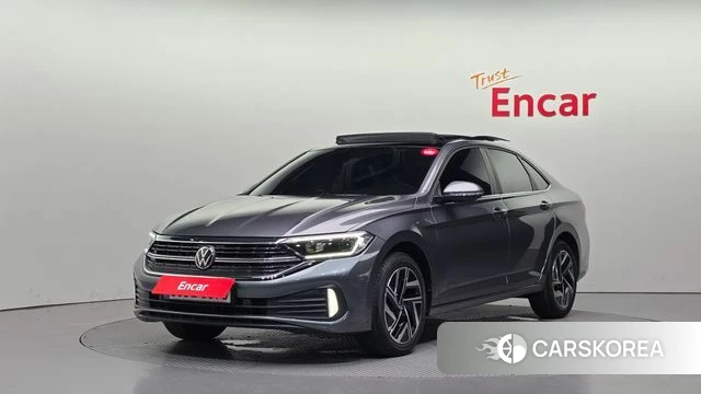Volkswagen 7th Generation of Jetta 2022 Серый из Кореи