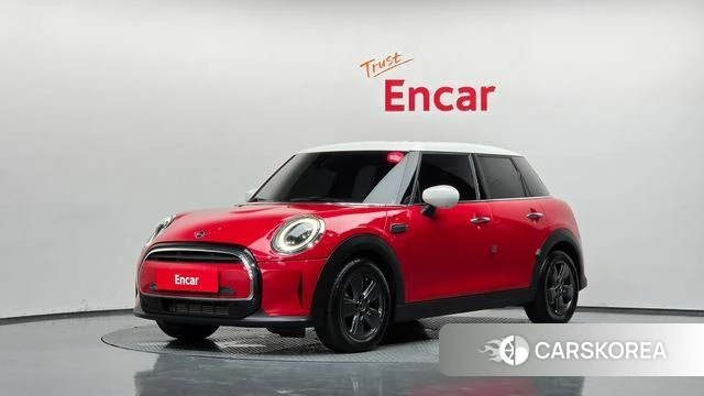 Mini Cooper 2022 Красный из Кореи