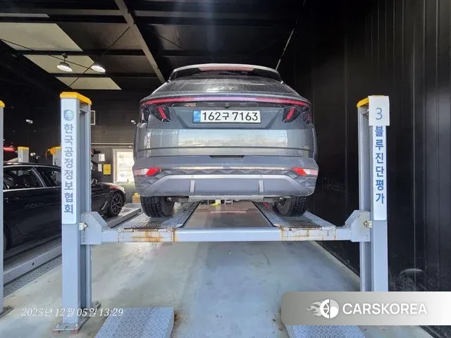 Hyundai Tucson Hybrid (NX4) 2021 Серый из Кореи