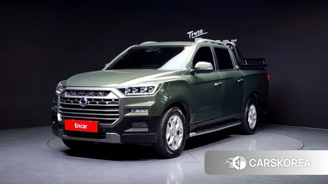 Ssangyong The New Rexton Sports Cannes 2024 Темно-зеленый из Кореи