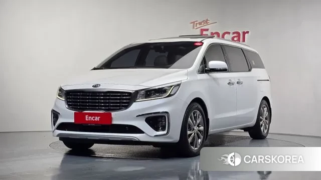 Kia The New Carnival 2019 Белый из Кореи