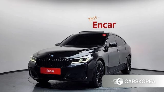 BMW 6 Series GT (G32) 2021 Черный из Кореи