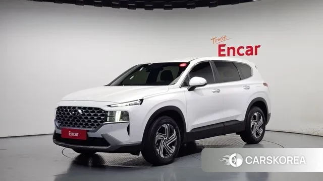 Hyundai The New Santa Fe 2021 Белый из Кореи