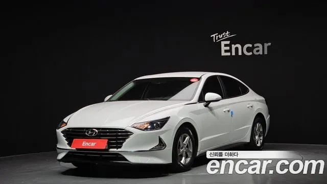 Hyundai Sonata (DN8) 2019 Белый из Кореи