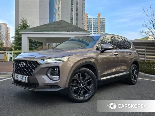 Hyundai Santa Fe TM 2018 Песочный из Кореи