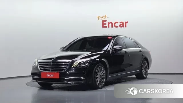 Mercedes-Benz S-Class W222 2018 Черный из Кореи