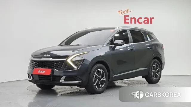 Kia Sportage 5th Generation Hybrid 2021 Небесно-голубой из Кореи