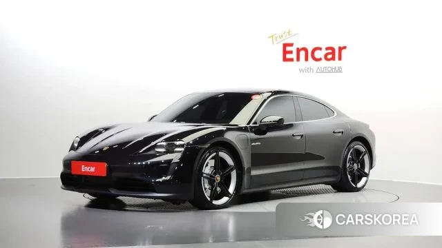 Porsche Taycan 2024 Черный из Кореи