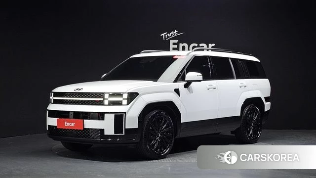Hyundai Santa Fe (MX5) 2025 Белый из Кореи
