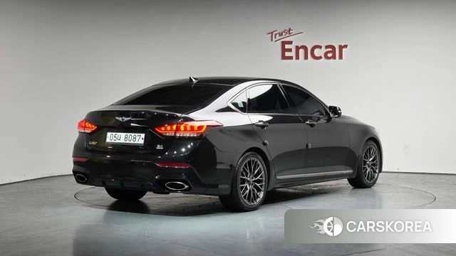 Genesis G80 2018 Черный из Кореи