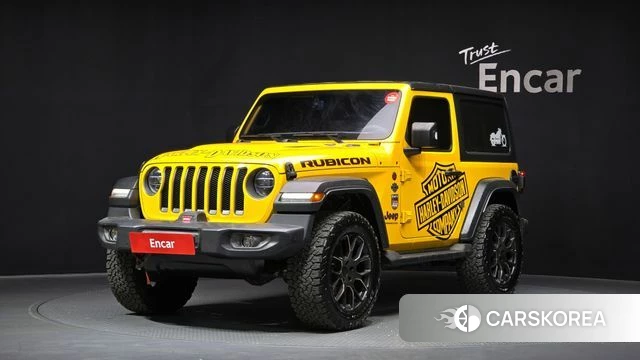 Jeep Wrangler (JL) 2020 Желтый из Кореи