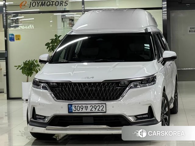 Kia Carnival 4th generation 2022 Белый из Кореи