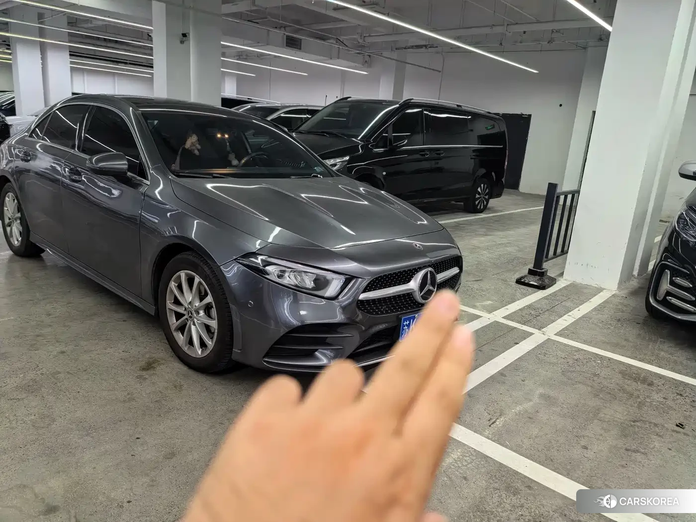 Mercedes-Benz A-Class 2019 Silver/gray из Китая
