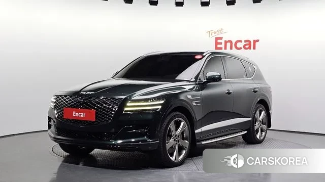 Genesis GV80 2023 Темно-зеленый из Кореи