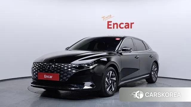 Hyundai The New Grandeur IG Hybrid 2022 Черный из Кореи