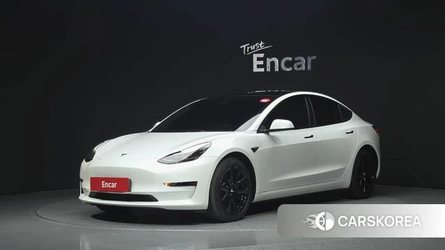 Tesla Model 3 2022 Белый из Кореи