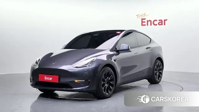 Tesla Model Y 2022 Серый из Кореи