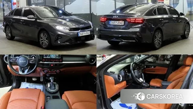 Kia The New K3 2nd generation 2023 Серый из Кореи