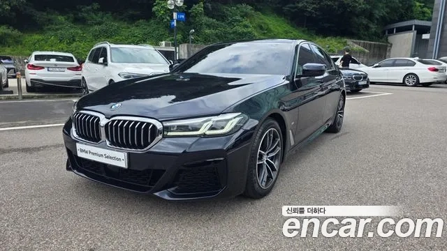 BMW 5 Series (G30) 2022 Черный из Кореи