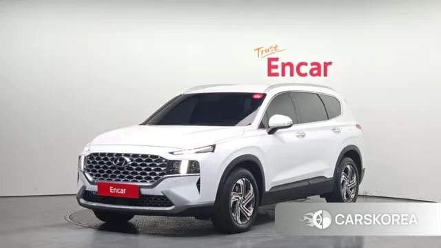 Hyundai The New Santa Fe 2021 Белый из Кореи