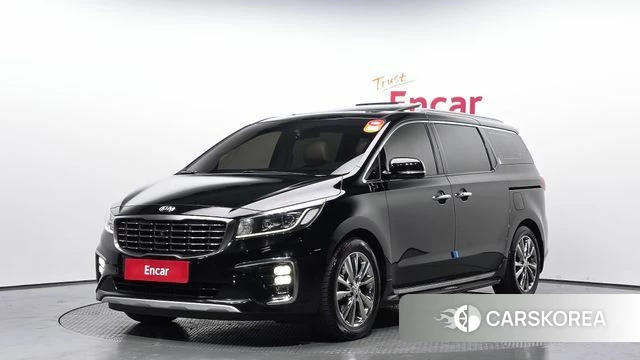 Kia The New Carnival 2018 Черный из Кореи