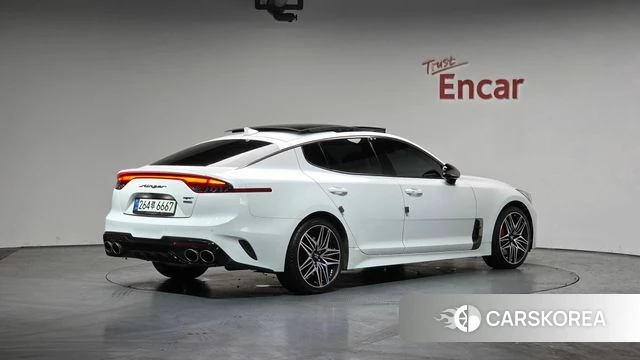 Kia Stinger Meister 2021 Белый из Кореи