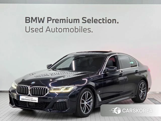 BMW 5 Series (G30) 2023 Черный из Кореи