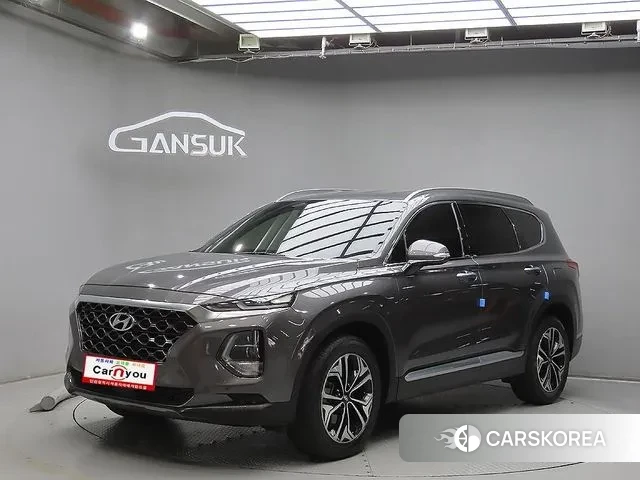 Hyundai Santa Fe TM 2019 Серый из Кореи