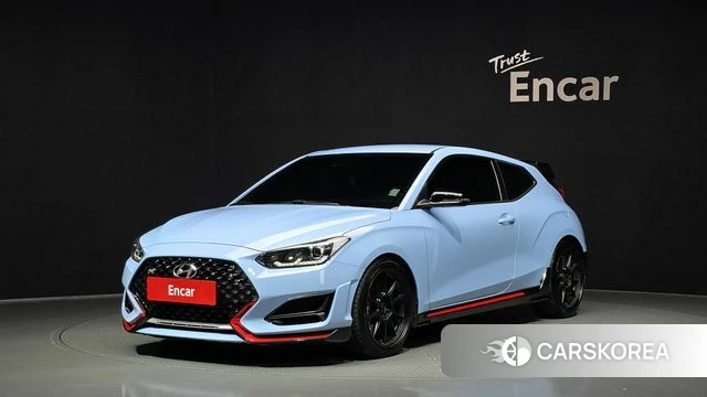 Hyundai Veloster (JS) 2020 Светло-серебряный цвет из Кореи