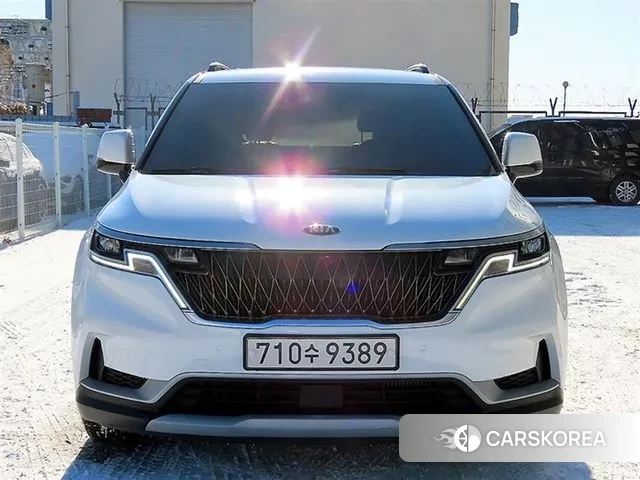 Kia Carnival 4th generation 2020 Белый из Кореи