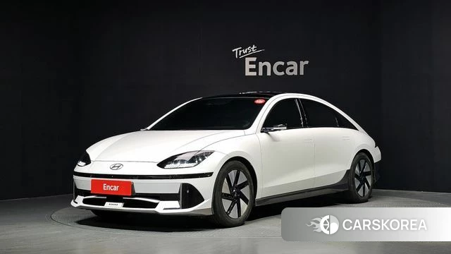 Hyundai Ionic 6 2022 Белый из Кореи