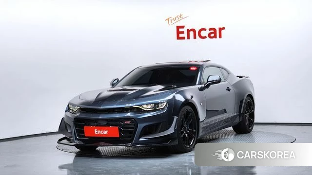 Chevrolet (GM Daewoo) The New Camaro 2019 Небесно-голубой из Кореи
