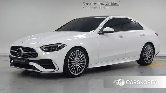 Mercedes-Benz C-Class W206 2023 Белый из Кореи