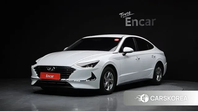 Hyundai Sonata (DN8) 2019 Белый из Кореи