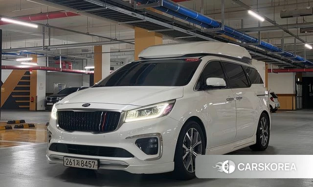 Kia The New Carnival 2019 Белый из Кореи