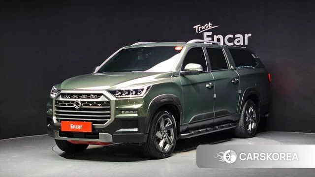 Ssangyong The New Rexton Sports Cannes 2024 Светло-зеленый из Кореи